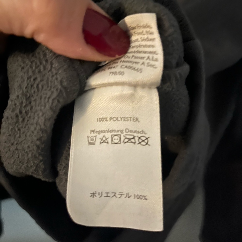 Eddie Bauer dark gray pullover light weight fleece size XL - Picture 4 of 5
